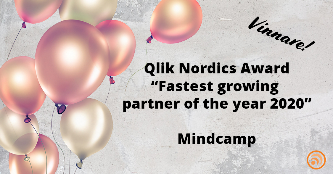 Läs mer om artikeln Mindcamp utsedd till Nordens snabbast växande Qlikpartner 2020